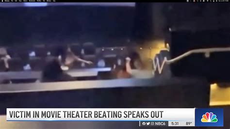 Victim attacked after altercation over theater seats at Pompano Beach multiplex speaks out